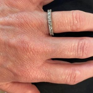 Diamond eternity ring